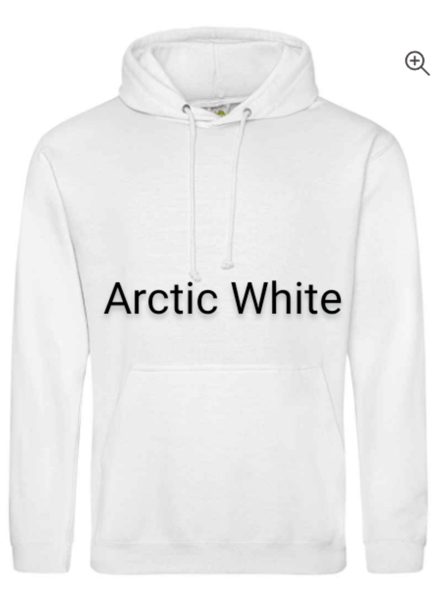 Adults Unisex Varsity Font Monogrammed Hoodie