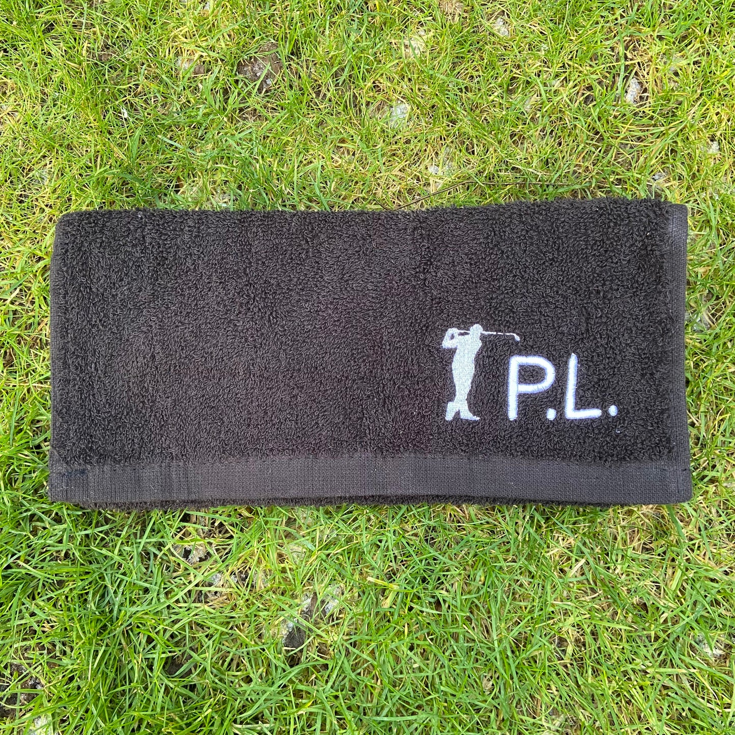 Personalised Cotton Golf Sports Towel with Metal Clip