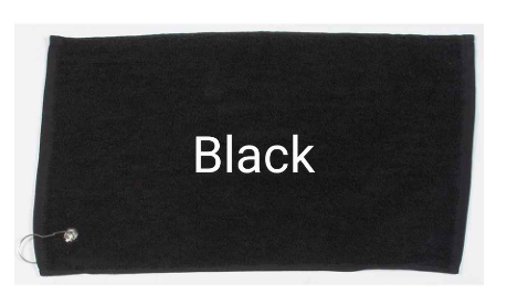 Personalised Embroidered Cotton Bowls Sports Towel with Metal Clip. Gift Idea. Bowls Club