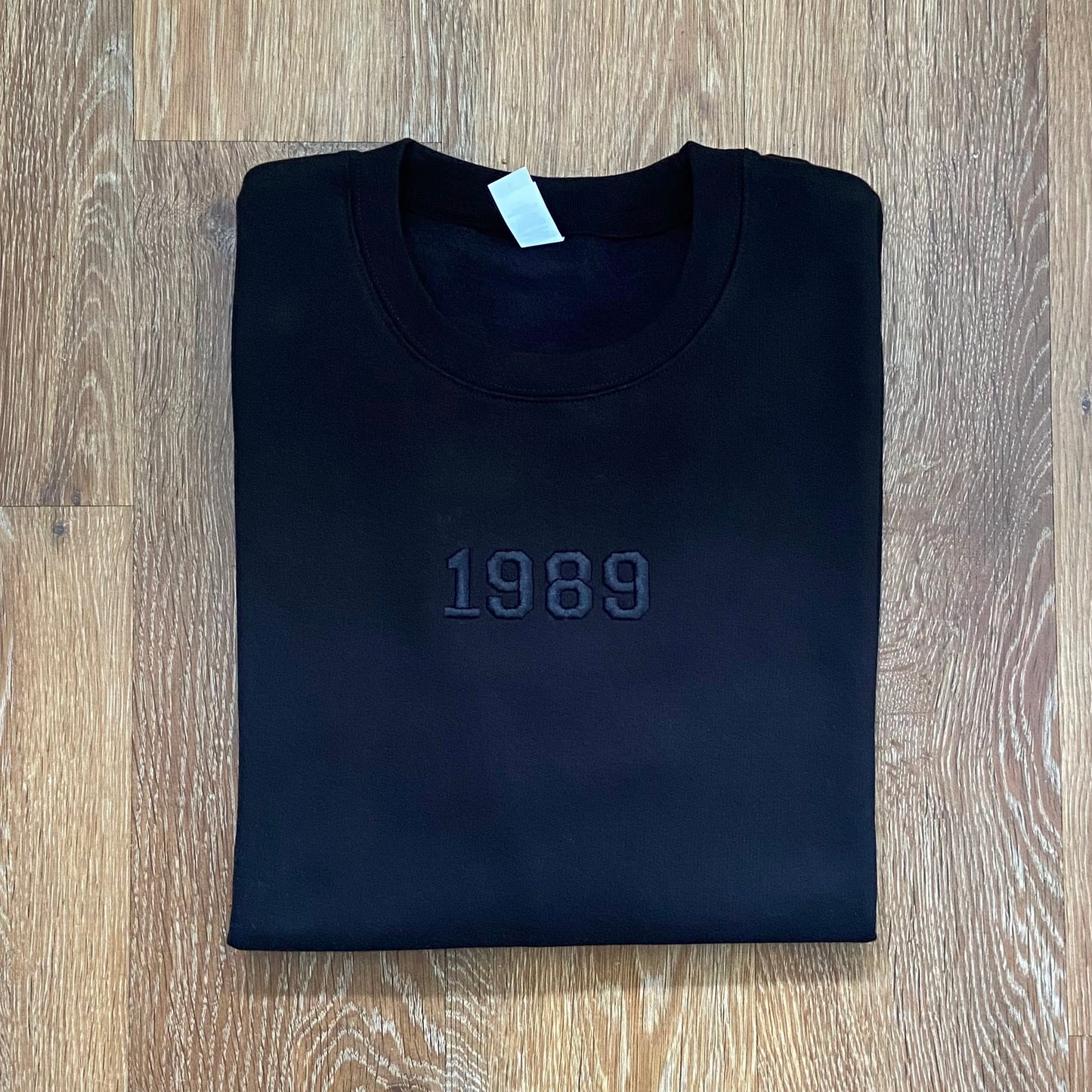 Personalised Embroidered Adults Unisex Year Sweatshirt. Personalised Gift Idea