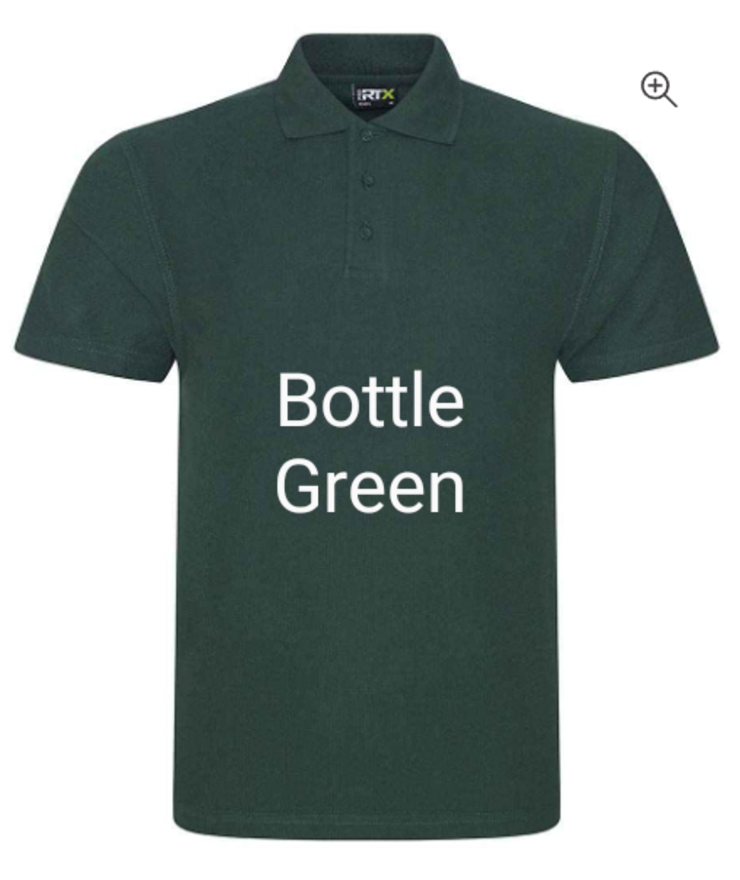 Personalised Embroidered Bowls Piqué Short Sleeved Adults Unisex Polo Shirt
