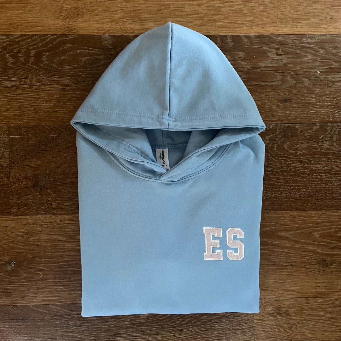 Varsity Font Monogrammed Kid's Hoodie