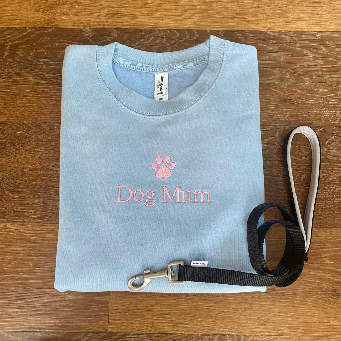 Dog Mum Embroidered Unisex Adults Sweatshirt. Dog Owner Gift