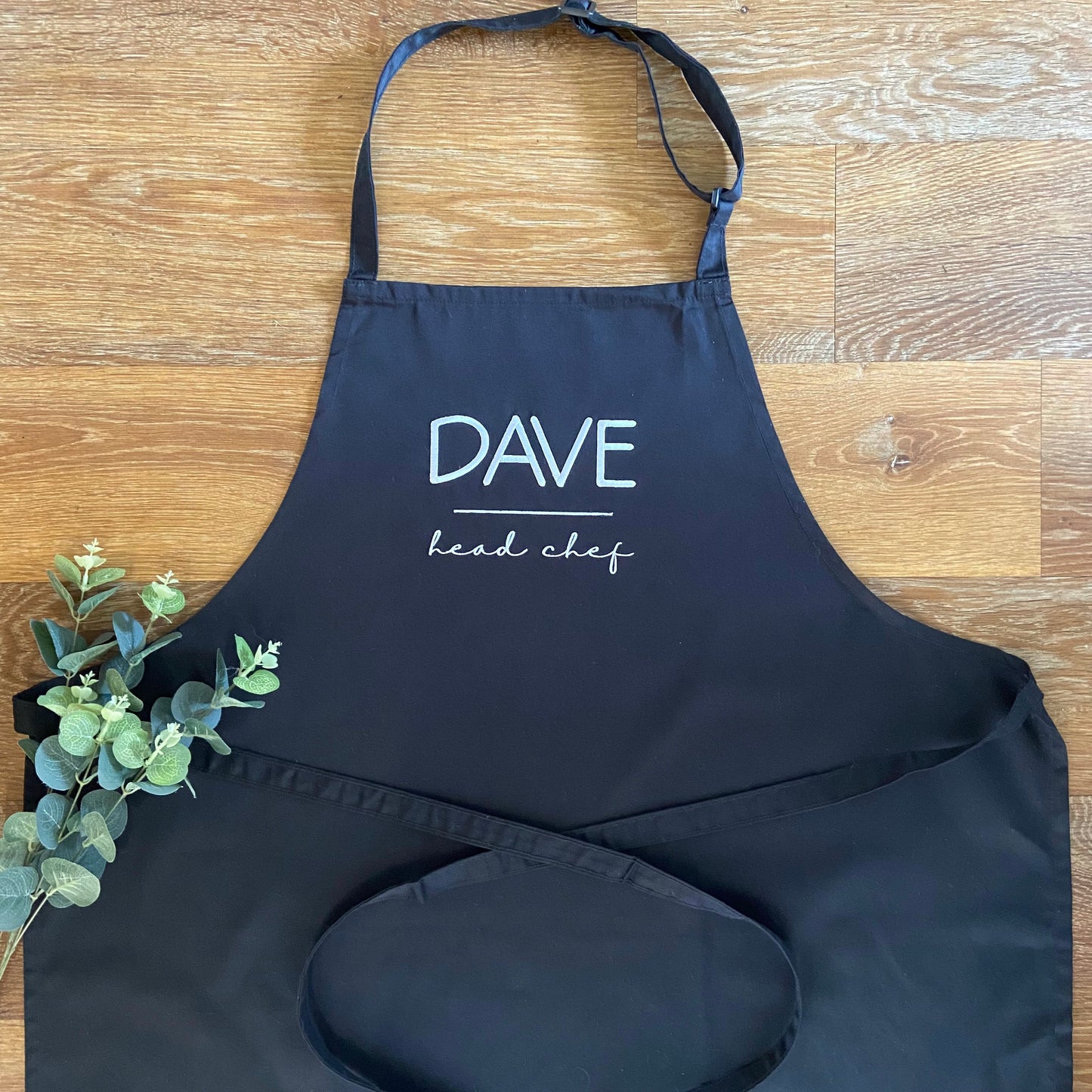Personalised Embroidered Head Chef Unisex Adults Apron