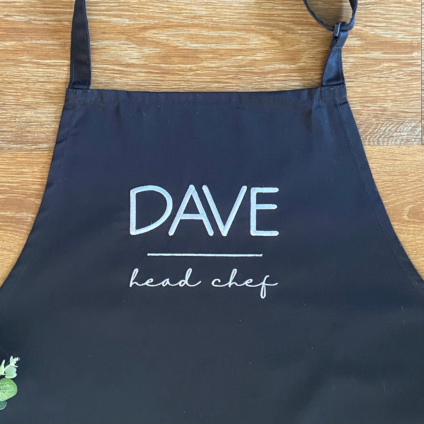 Personalised Embroidered Head Chef Unisex Adults Apron