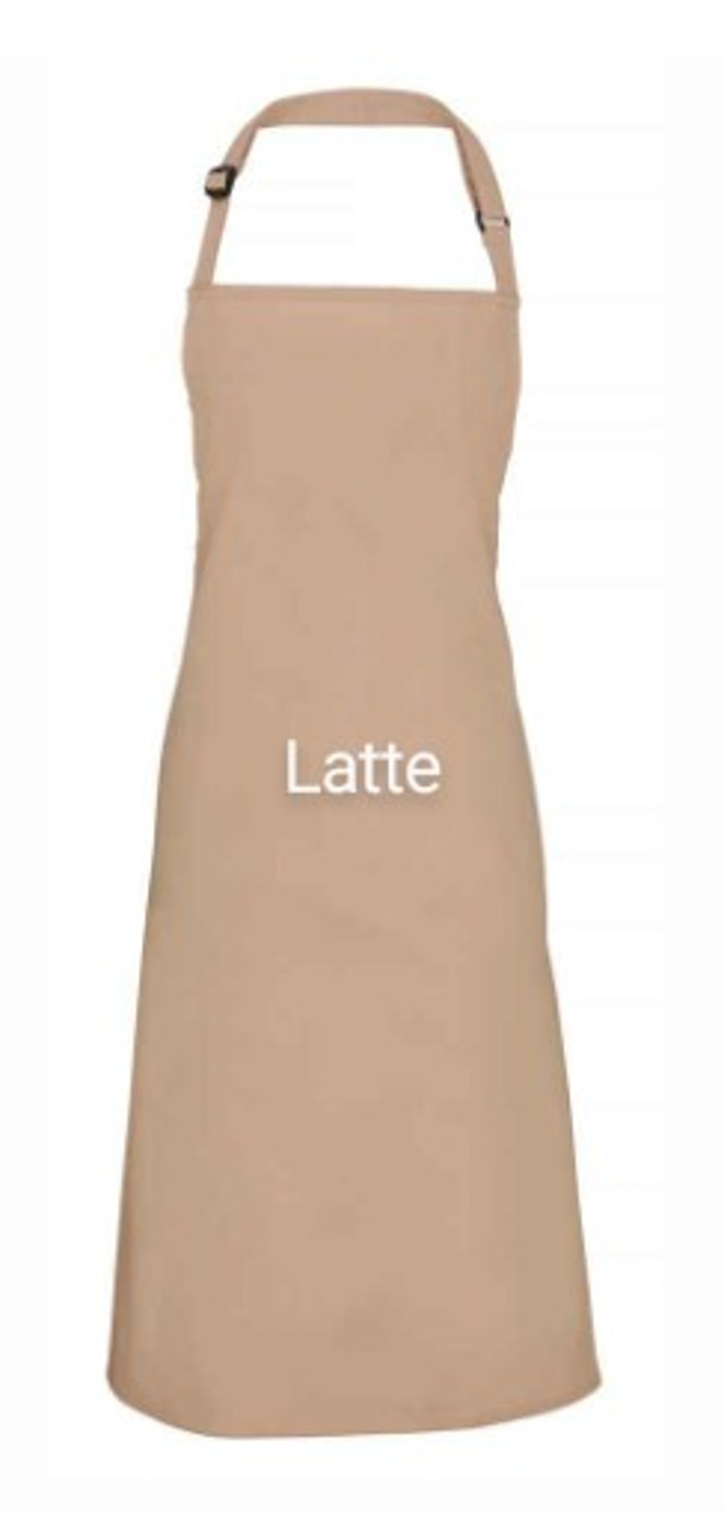 Embroidered Purple Rose Adults Unisex Apron with Adjustable Buckle
