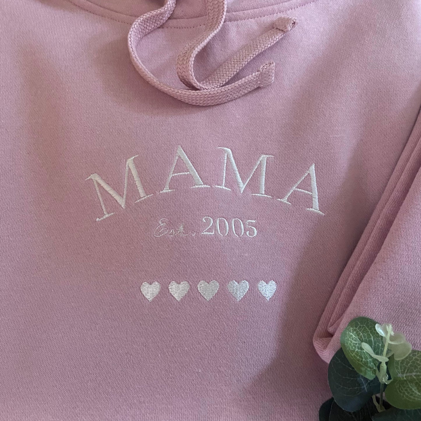 Mama and Mama's Girl or Boy Personalised Hoodie Duo