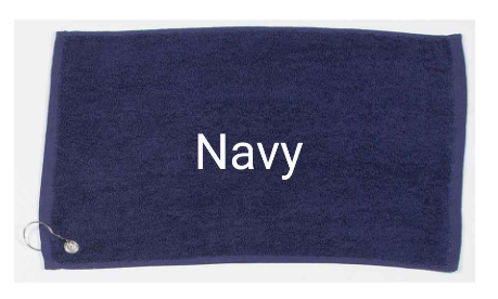 Personalised Embroidered Cotton Bowls Sports Towel with Metal Clip. Gift Idea. Bowls Club