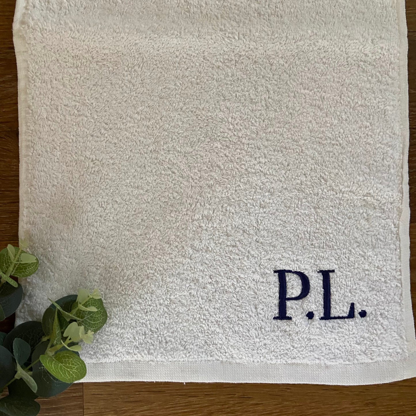 Personalised Cotton Golf Sports Towel with Metal Clip