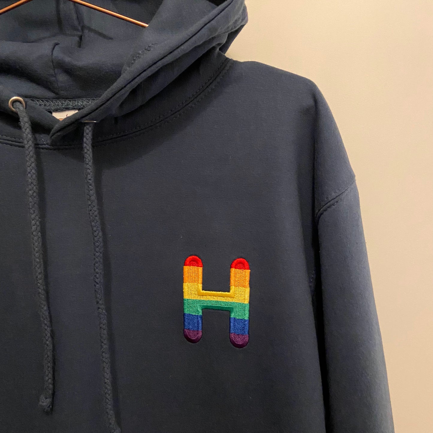 Rainbow Monogrammed Hoodie