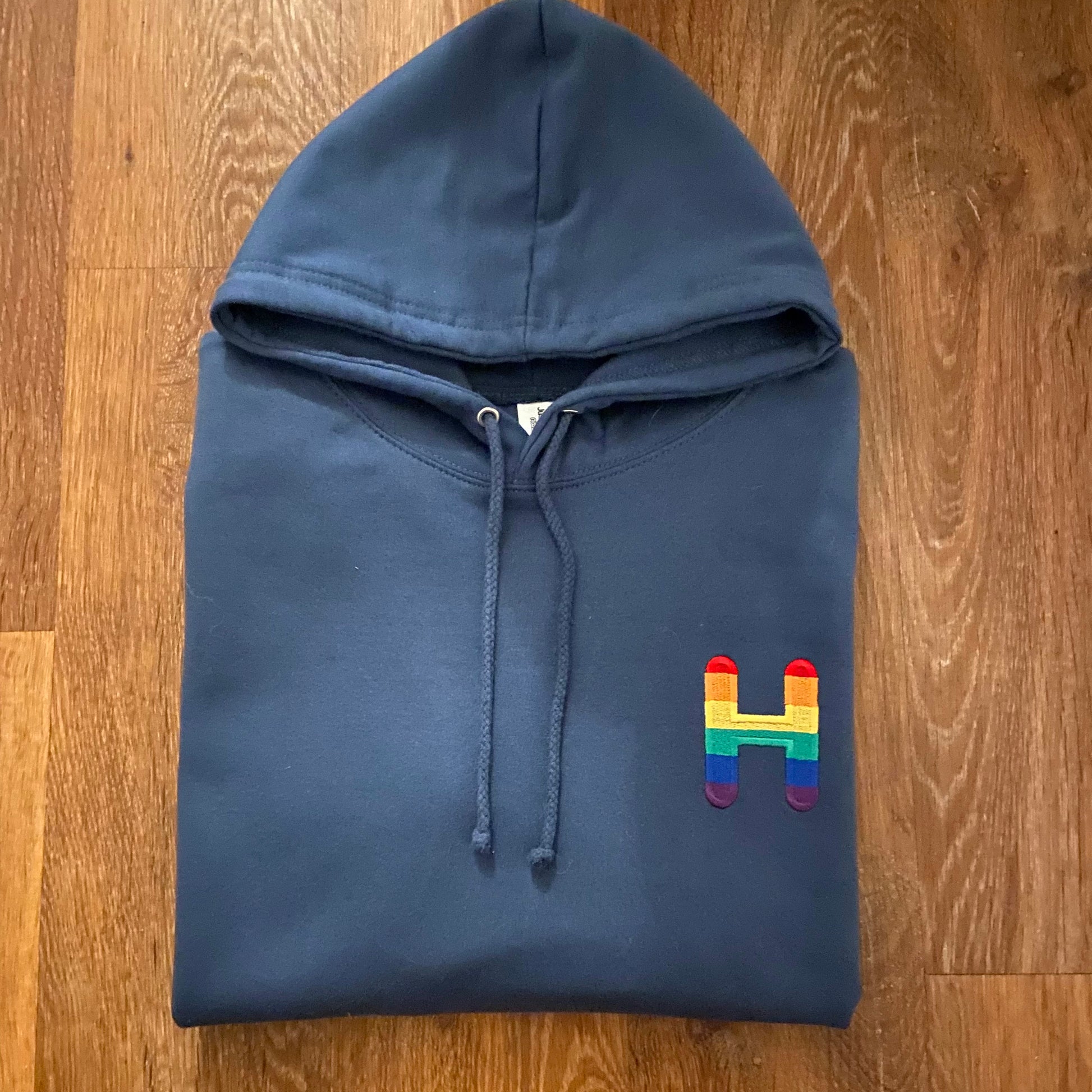 Rainbow Monogrammed Hoodie