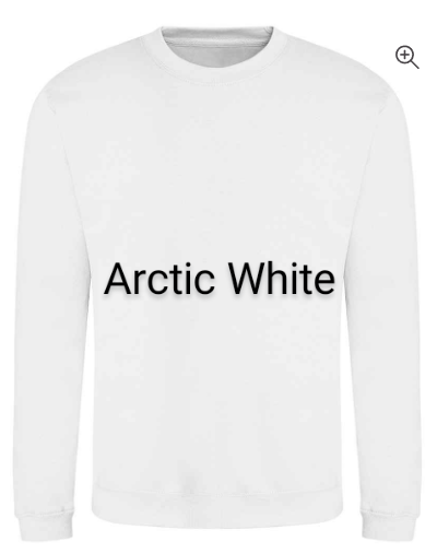 Personalised Embroidered Adults Unisex Year Sweatshirt. Personalised Gift Idea