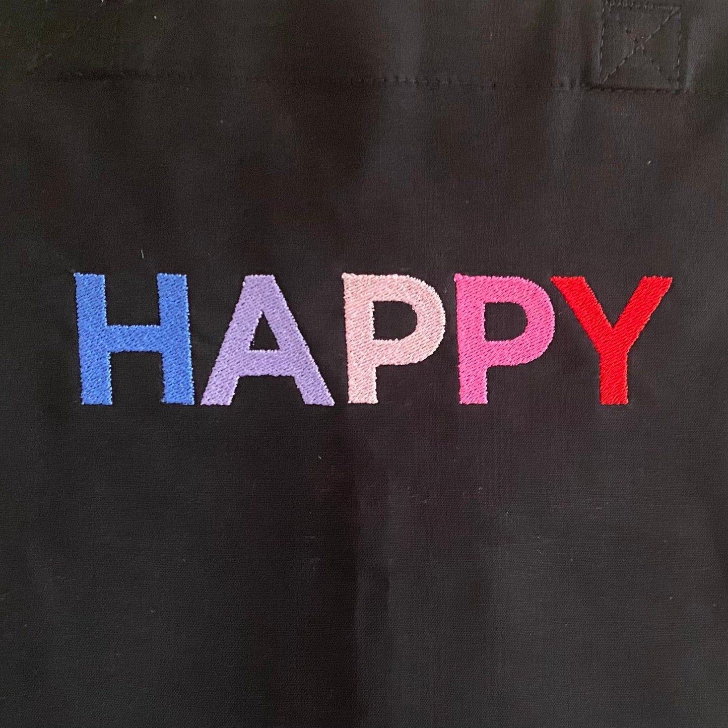 'Happy' Midi Organic Cotton Tote Bag