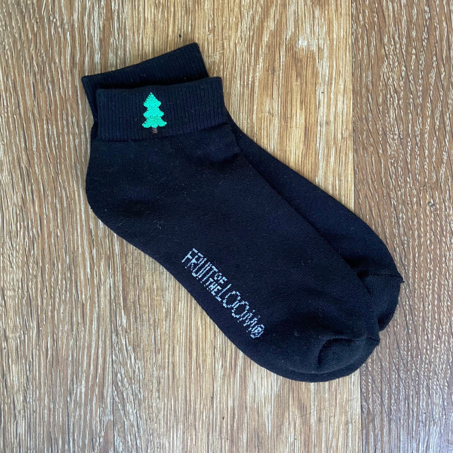 Christmas Tree Quarter Socks