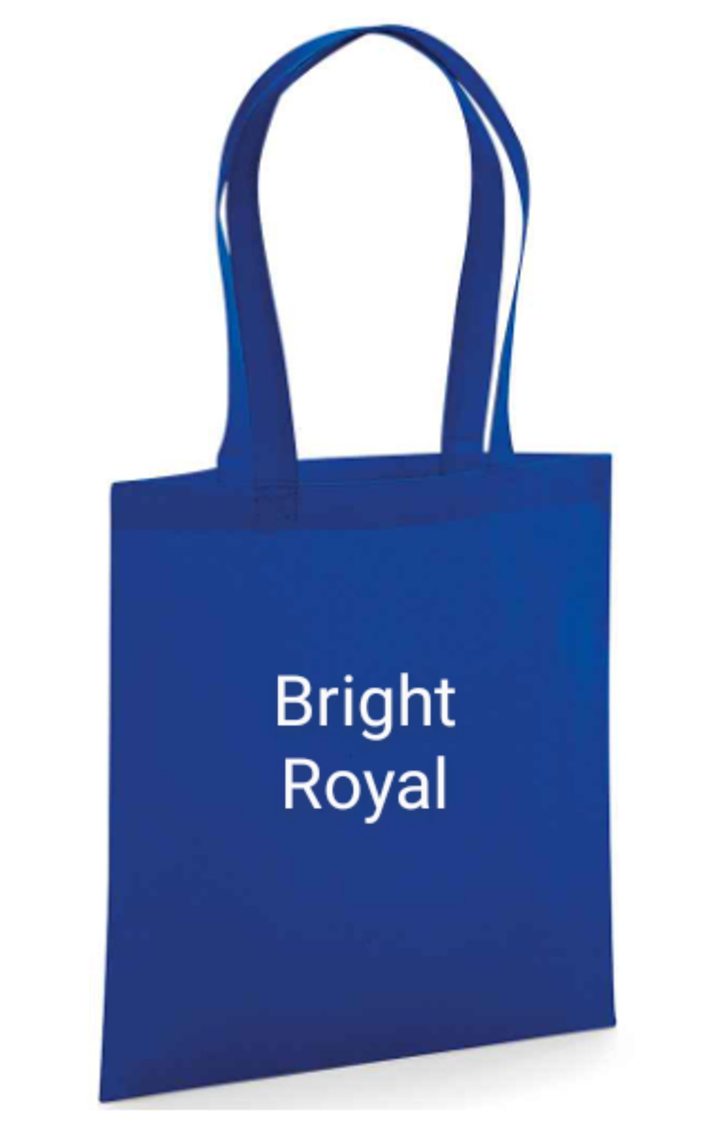 Personalised Embroidered Name Organic Tote Bag