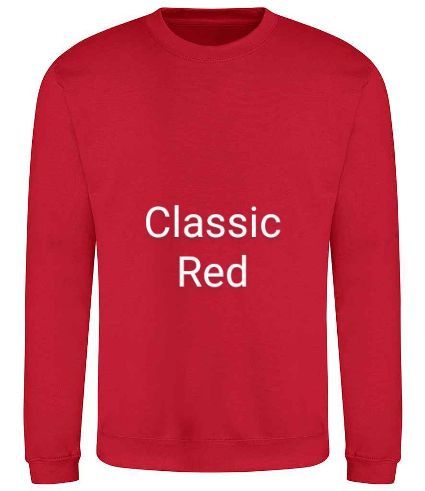 Varsity Font Monogrammed Sweatshirt