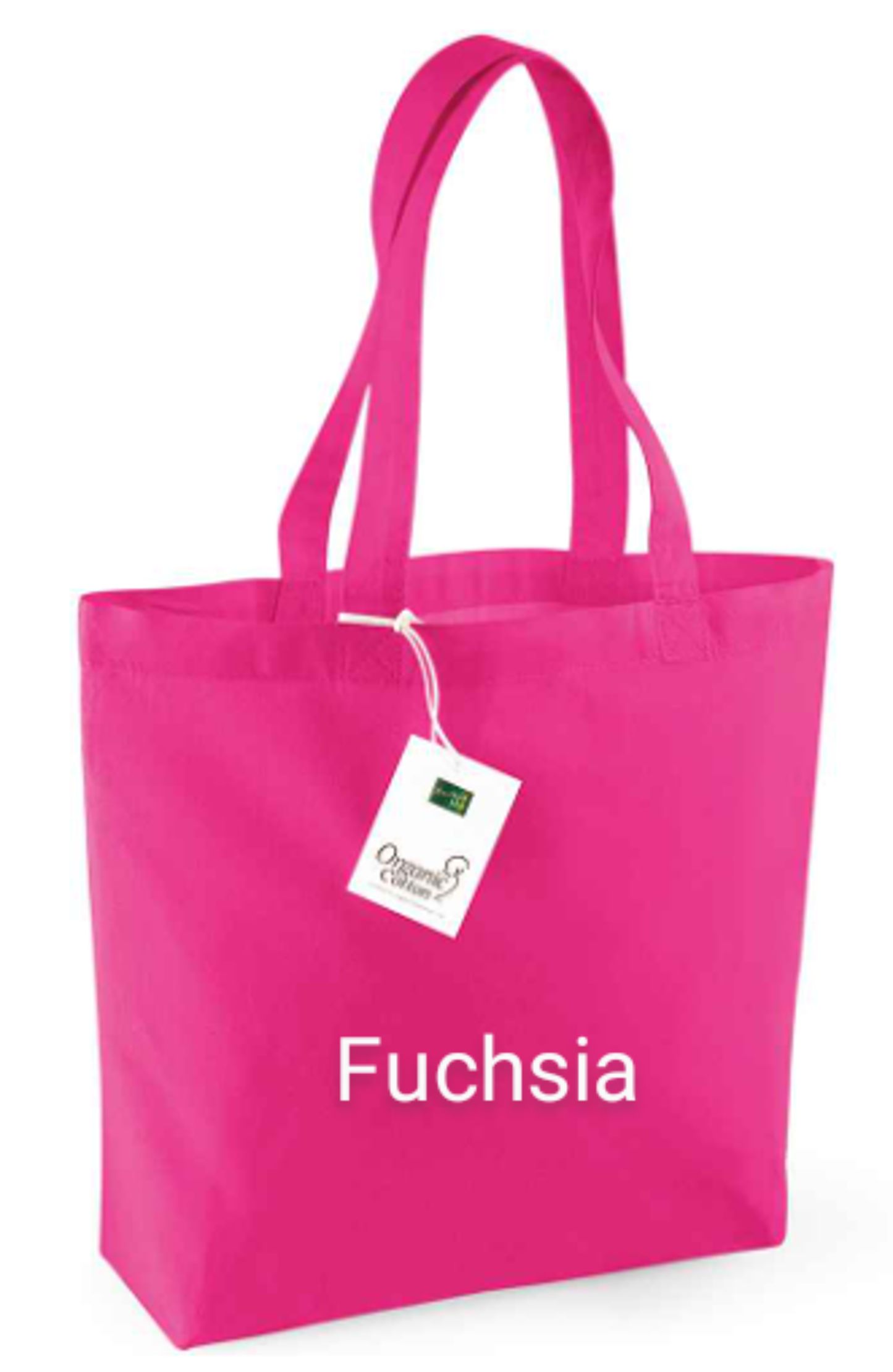 Wildflower Nature Design Embroidered Midi Organic Cotton Tote Bag. Gift Idea