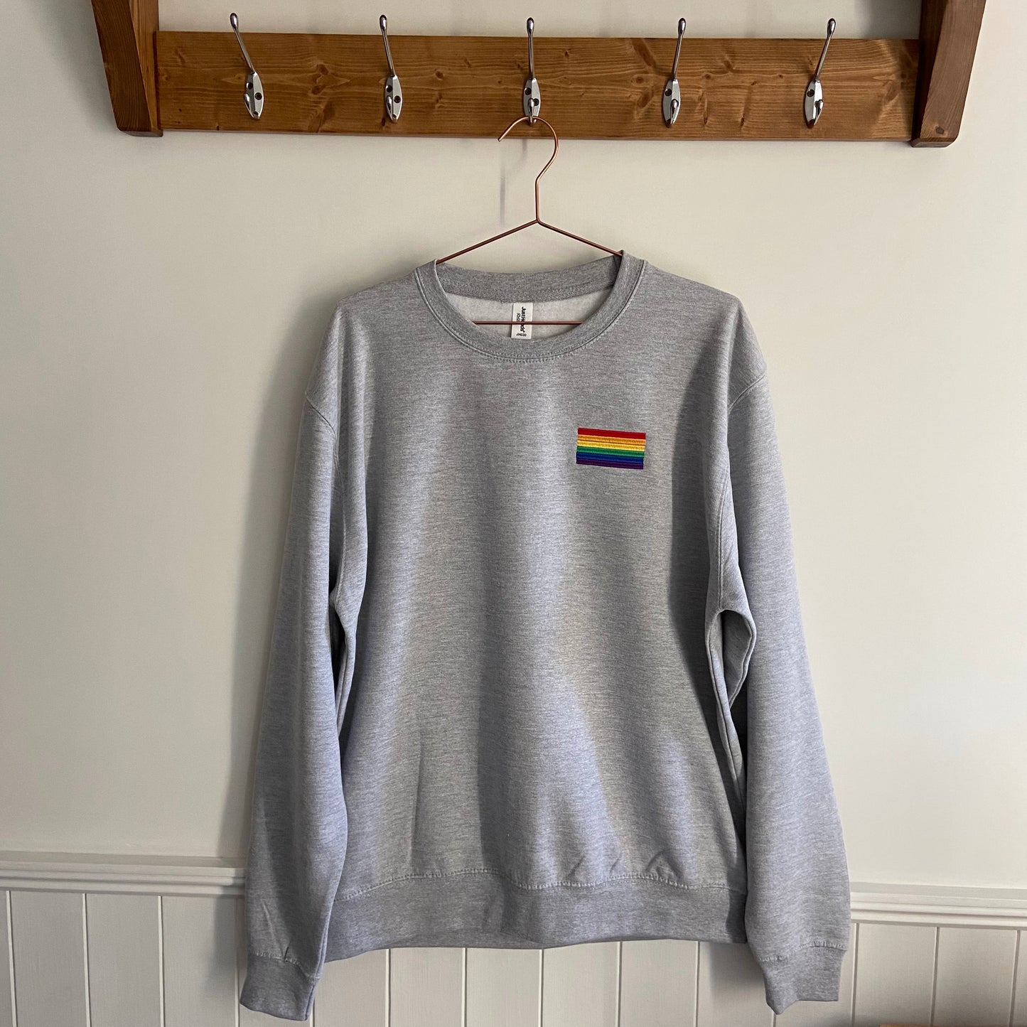 Rainbow Flag Adults Unisex Sweatshirt
