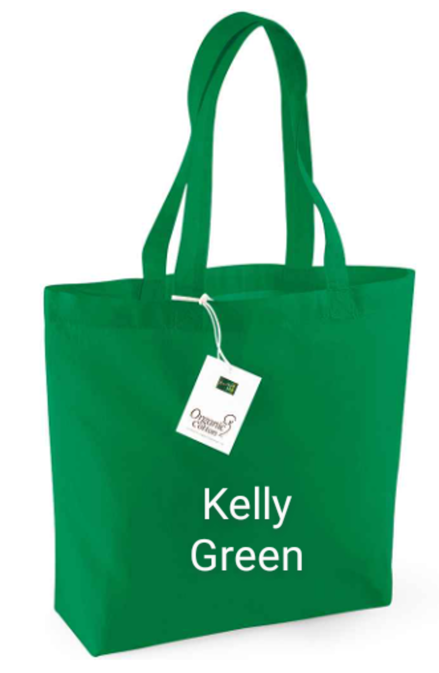Wildflower Nature Design Embroidered Midi Organic Cotton Tote Bag. Gift Idea
