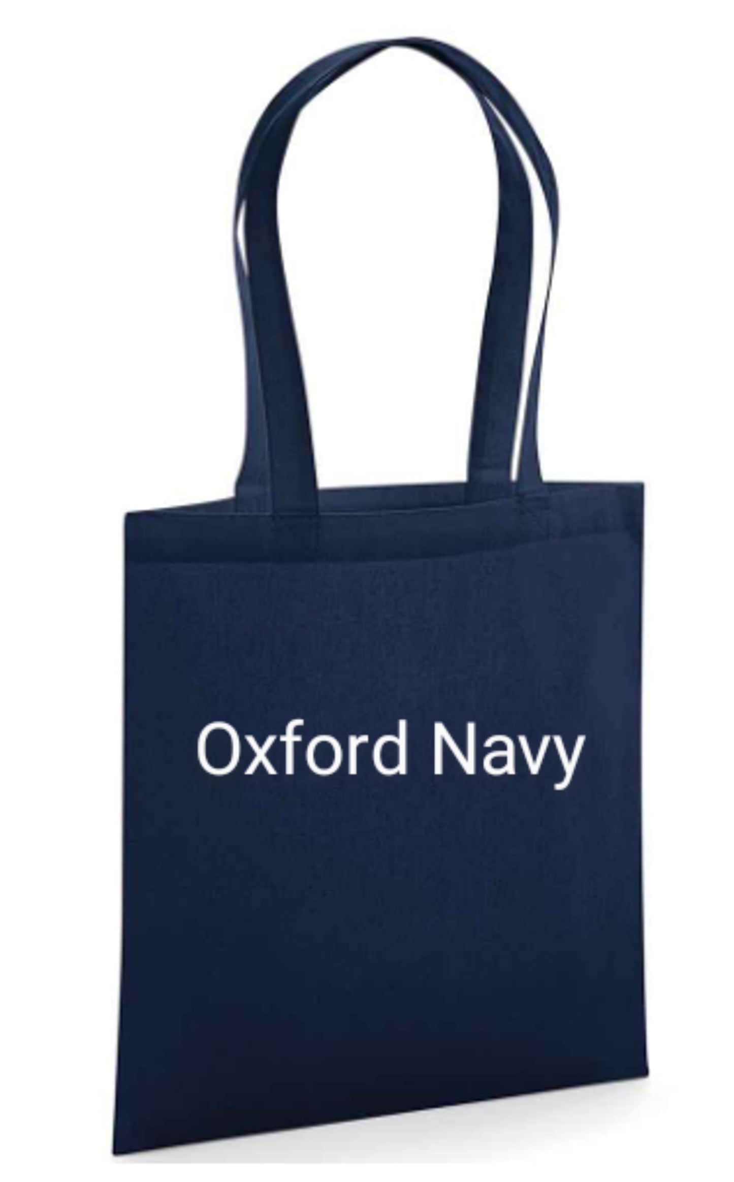 Love in Script Font Embroidered Organic Cotton Tote Bag