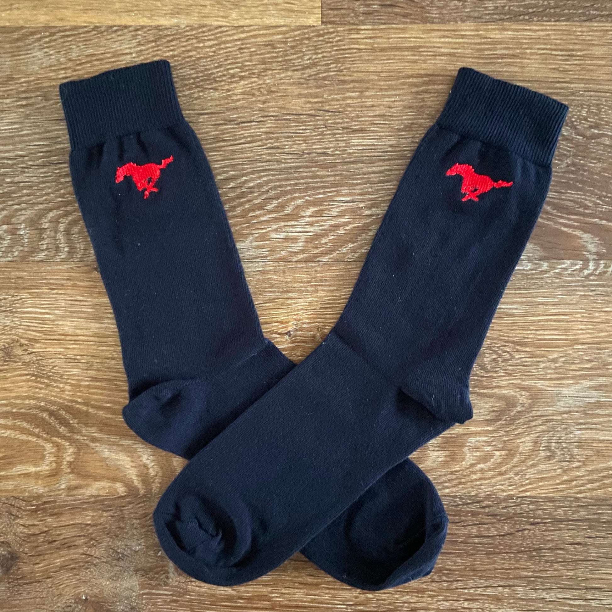 Mustang Design Running Horse Socks