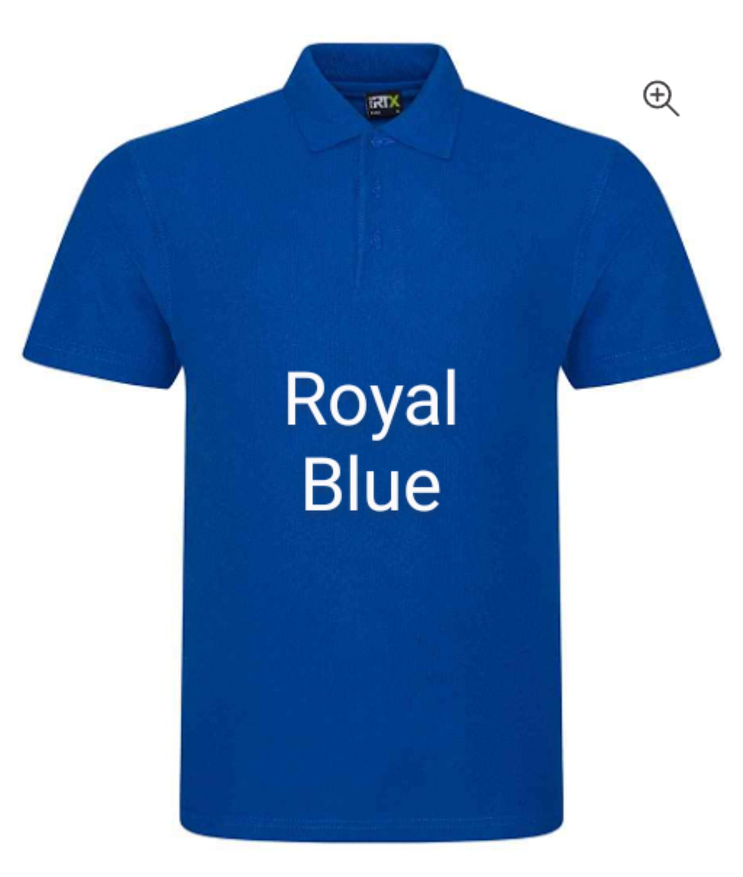 Personalised Embroidered Golf Piqué Short Sleeved Adults Unisex Polo Shirt. Golf Gift