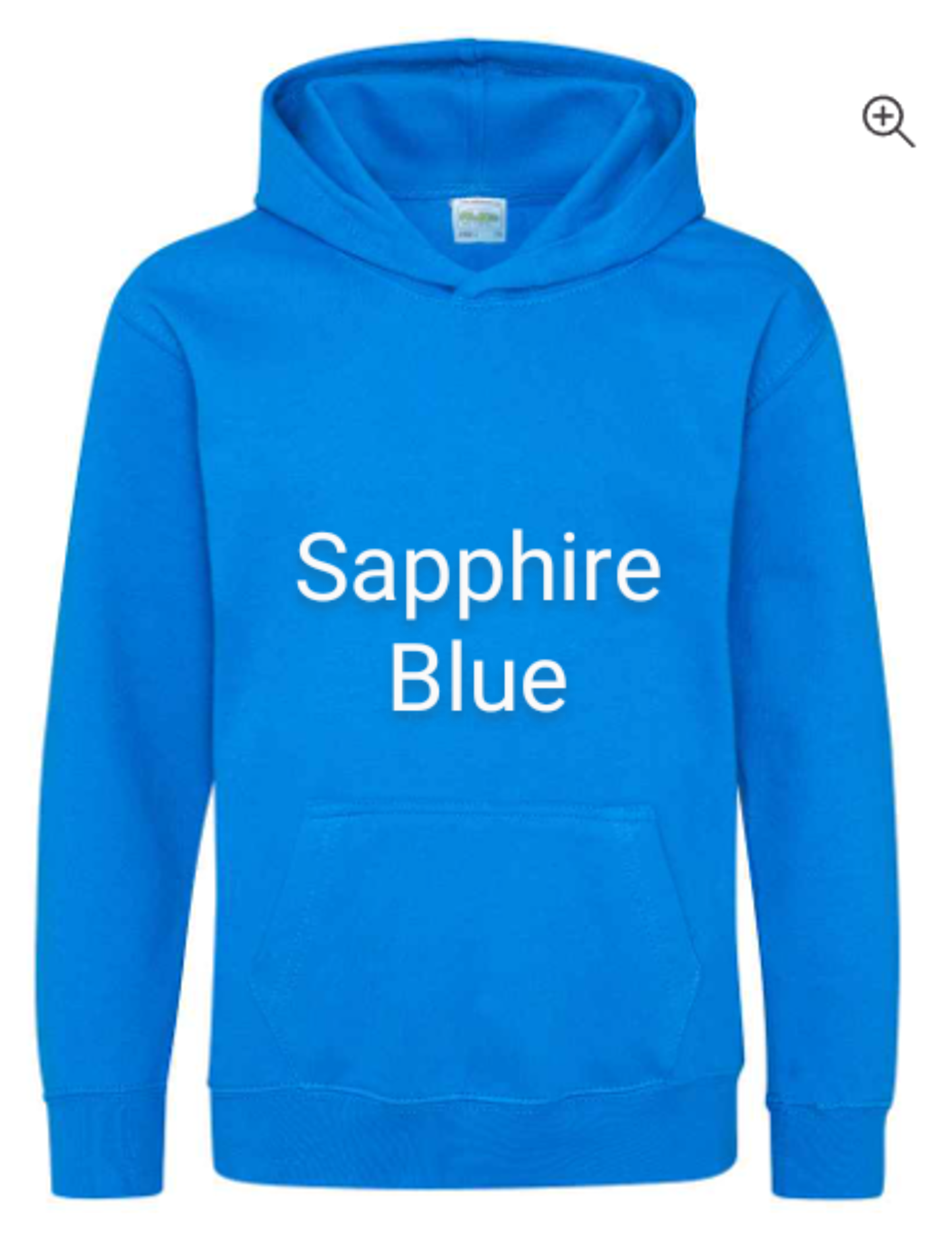 Varsity Font Monogrammed Kid's Hoodie