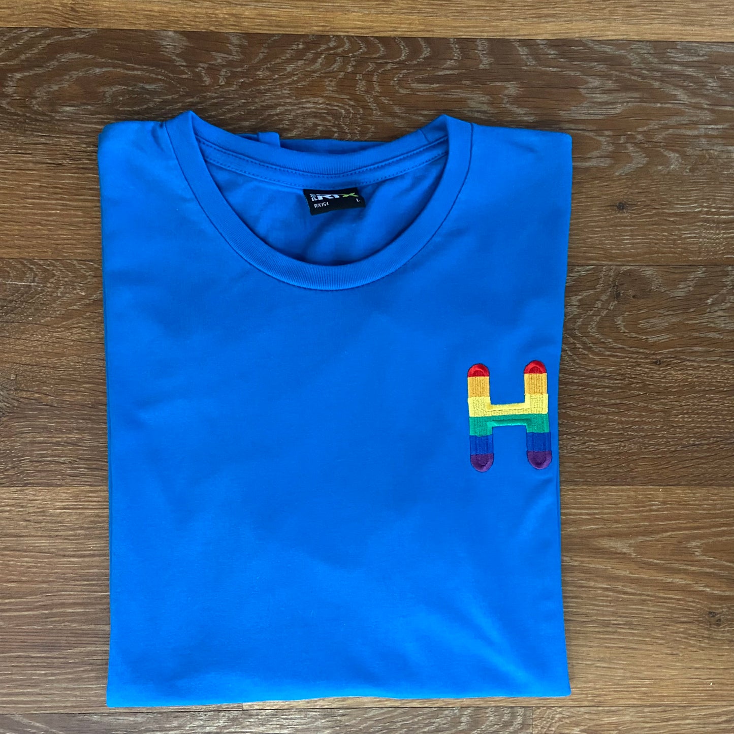 Rainbow Monogrammed Short Sleeved T - Shirt