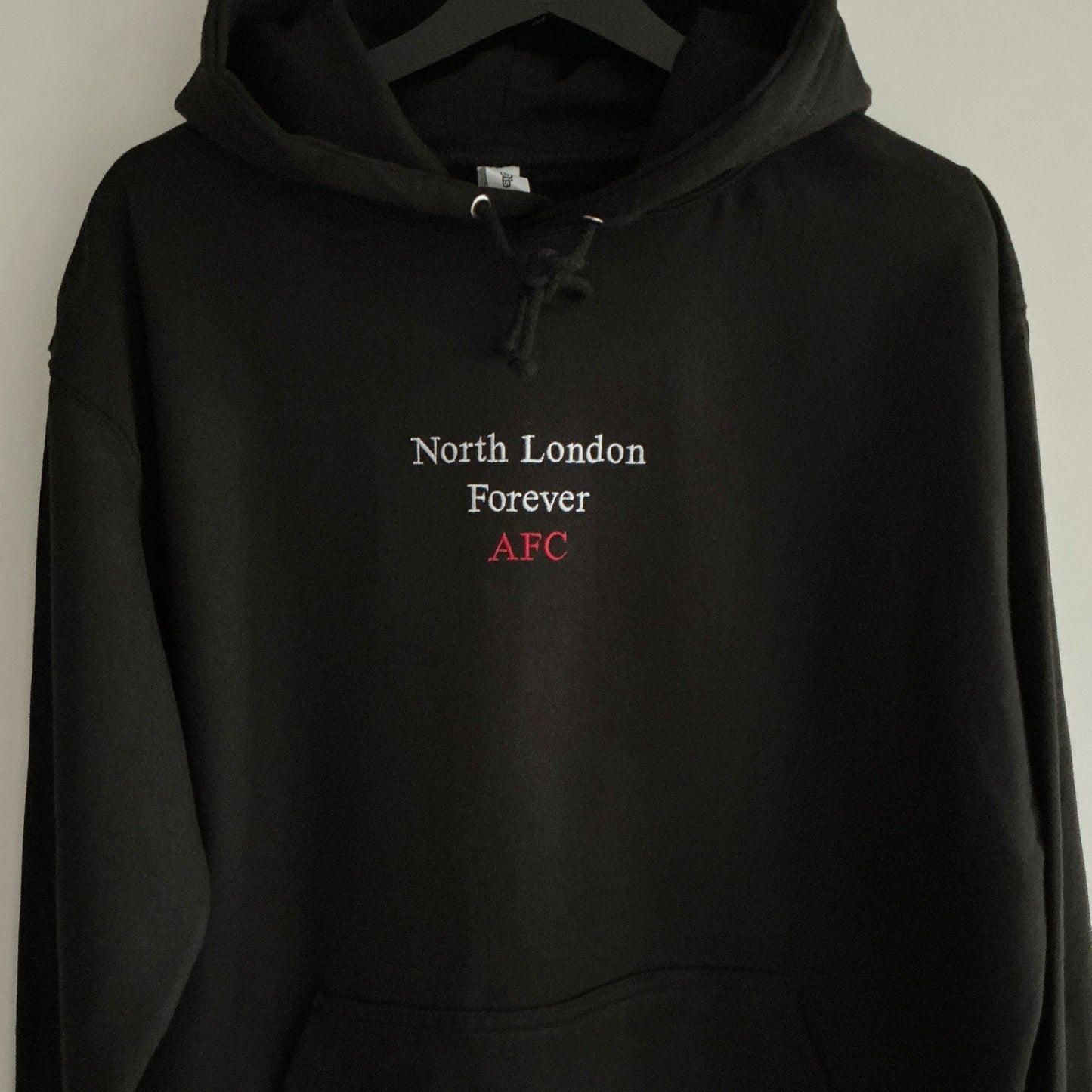 “Arsenal” FC Inspired Adults Unisex Embroidered Hoodie - North London Forever