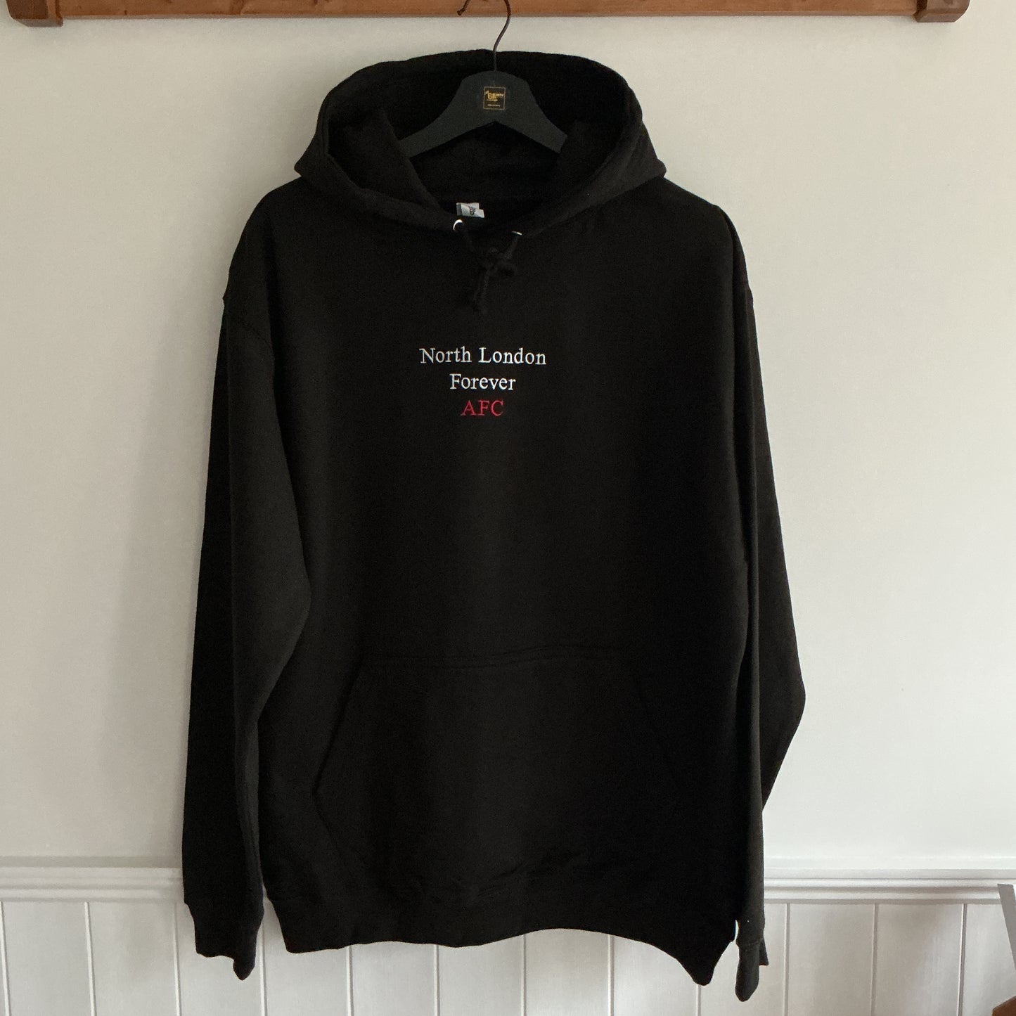 “Arsenal” FC Inspired Adults Unisex Embroidered Hoodie - North London Forever