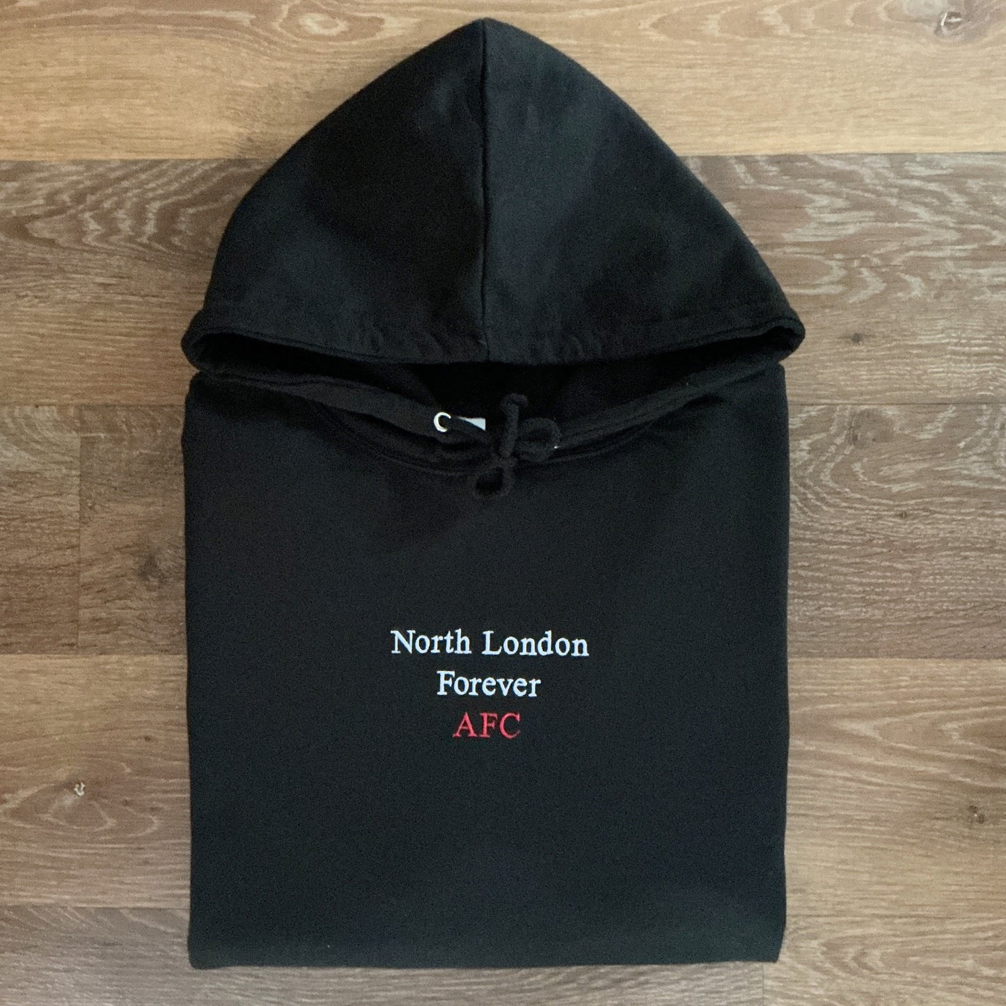 “Arsenal” FC Inspired Adults Unisex Embroidered Hoodie - North London Forever
