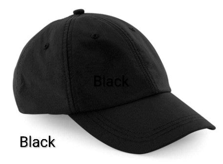 Golf Unisex Adults Baseball Cap with Embroidered Golfer Design - Personalised with Initials