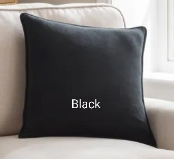 Detailed Heart Embroidered Cushion Cover - 45cm x 45cm. Home Decor