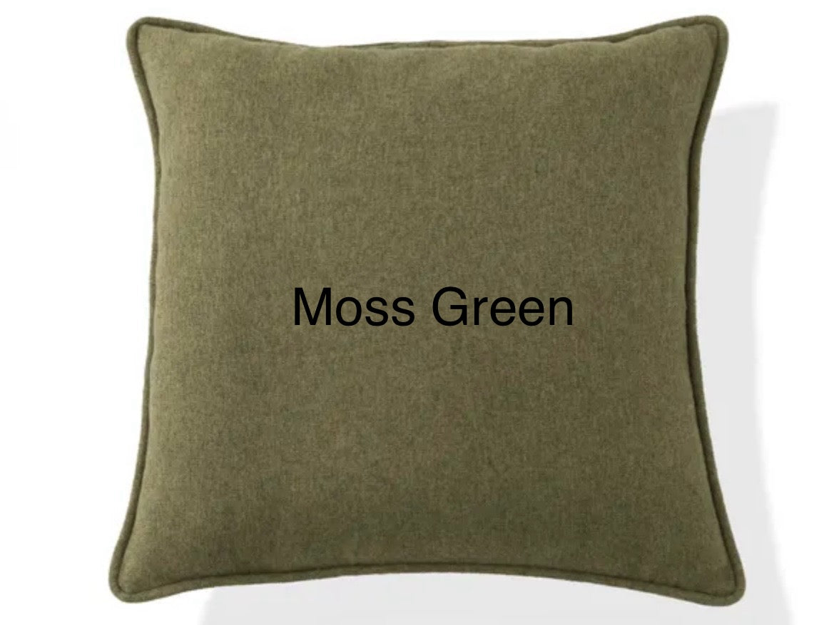 Bee Embroidered Cushion Cover - 45cm x 45cm