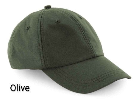 Golf Unisex Adults Baseball Cap with Embroidered Golfer Design - Personalised with Initials