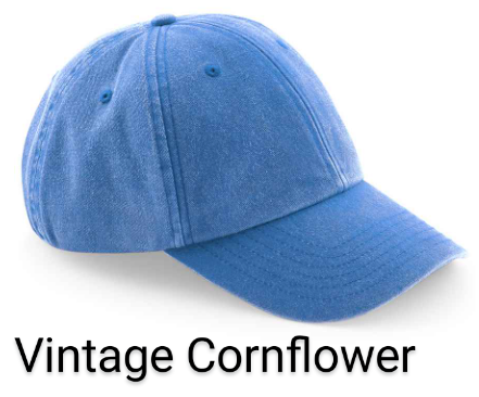 Embroidered Adults Baseball Cap with choice of Dumbell - Sunflower - Chilli Pepper or Rainbow Design