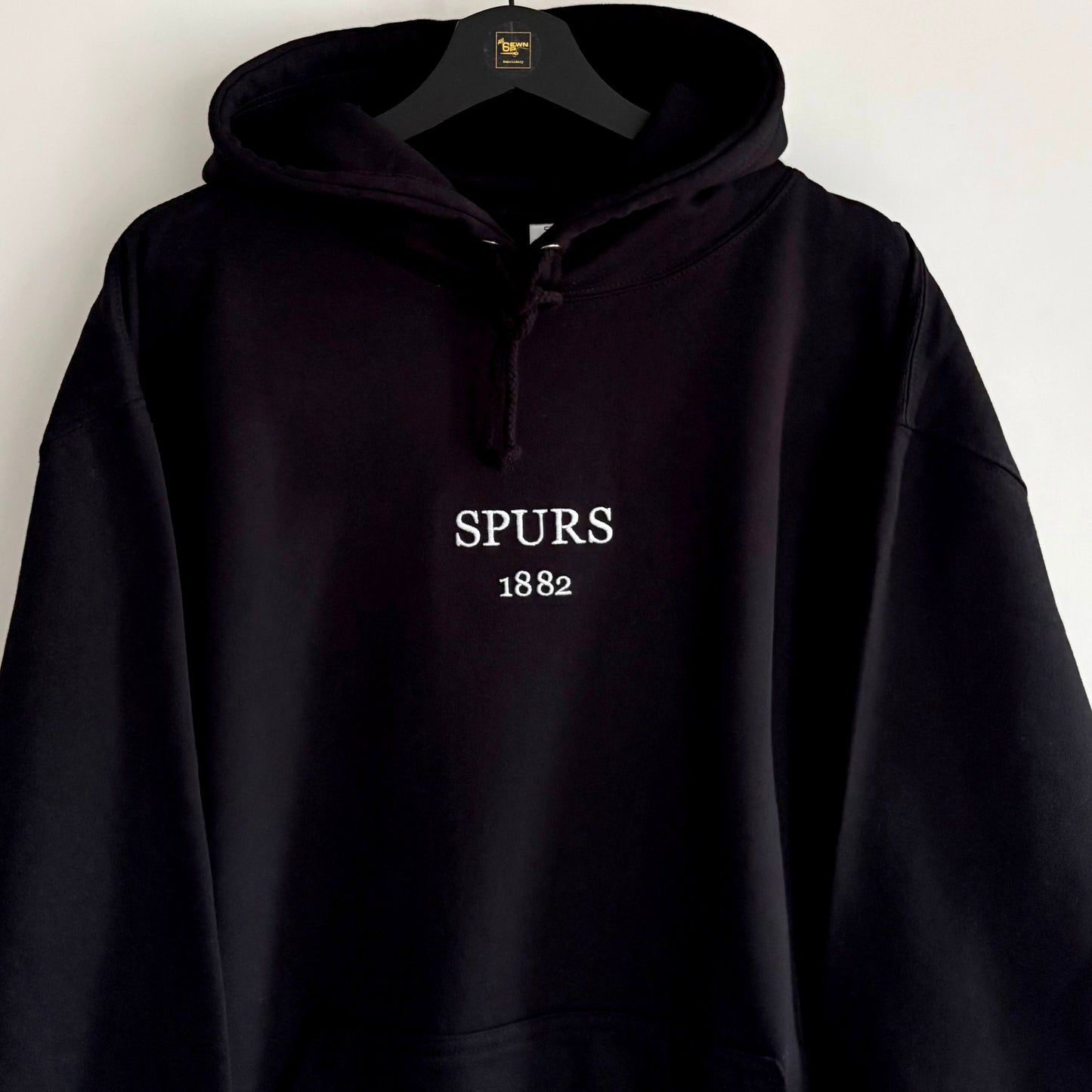 Football “Spurs” FC Inspired Adults Unisex Embroidered Hoodie - 1882