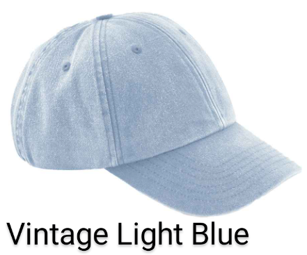 Personalised Year Adults Unisex Vintage Wash Embroidered Baseball Cap. Gift Idea