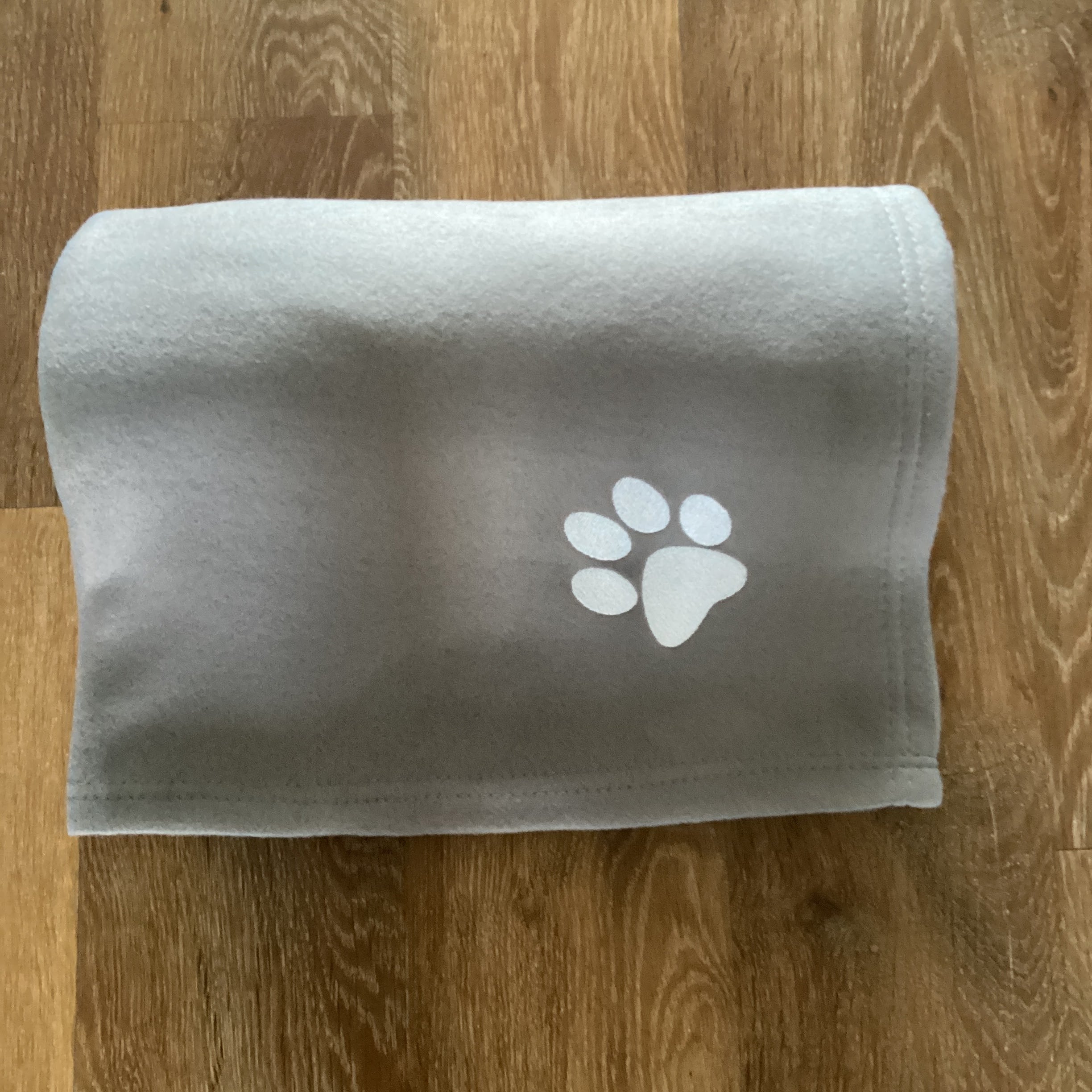 Paw print dog outlet blanket